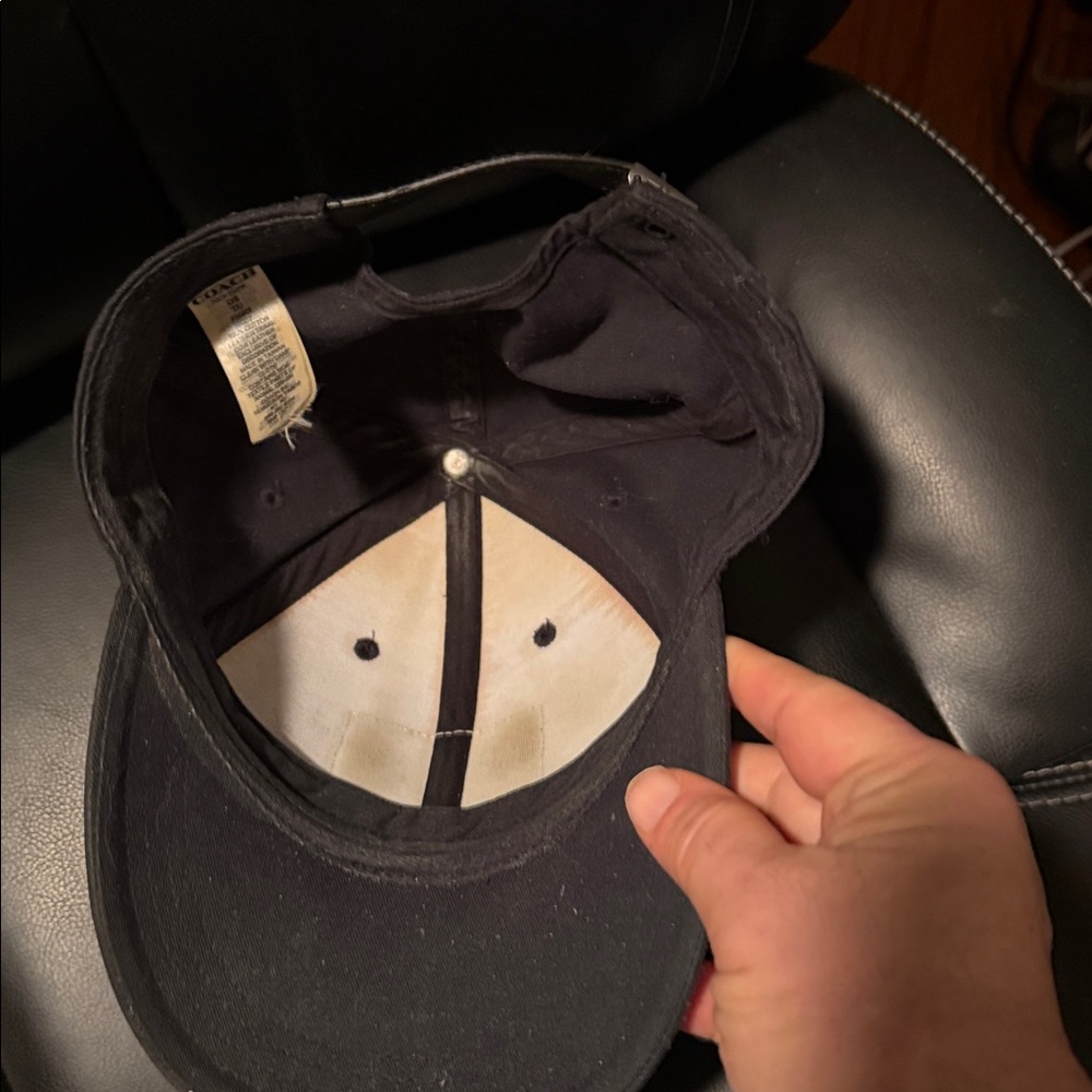 Classic coach Black Flag Patch Baseball Cap - image 2